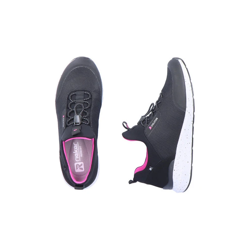 RIEKER EVOLUTION Baskets Basses Femme Foil 40107 3 RIEKER EVOLUTION Baskets Basses Femme Foil 40107 â Image 3