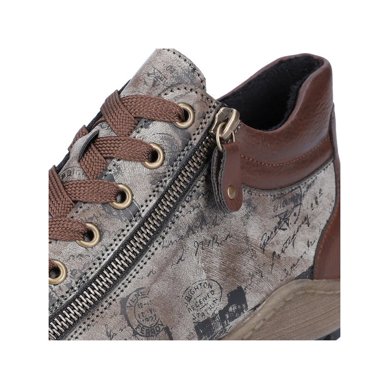 REMONTE Baskets Hautes Pour Femme R1487 4 REMONTE Baskets Hautes Pour Femme R1487 – Image 4